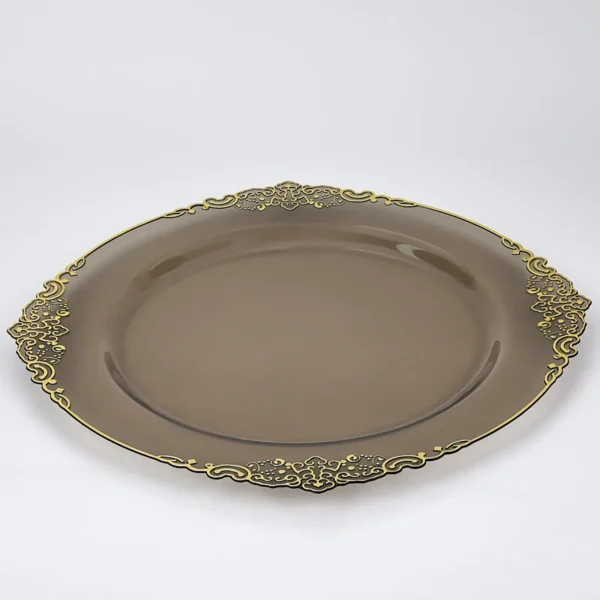 10.25‘’ Disposable Baroque Dinner Plates