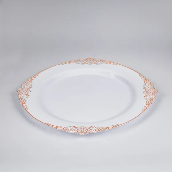7.5" Rose Gold Disposable Plates