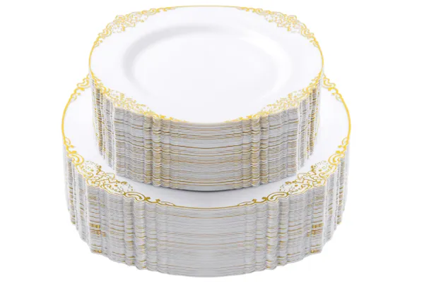 Gold stamping plastic tray