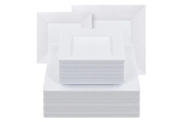 PP material plastic square plate 1