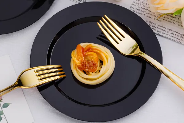 Wholesale plastic appetizer plates