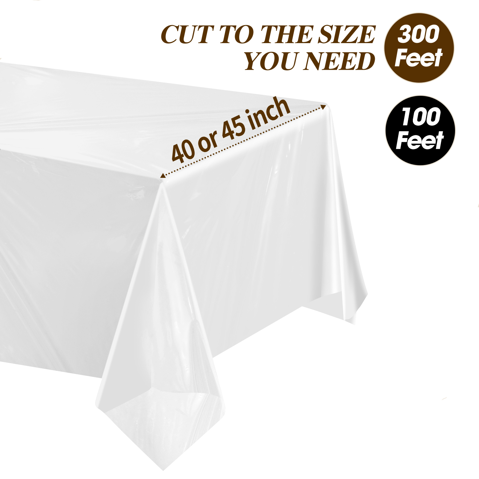 table cloth size