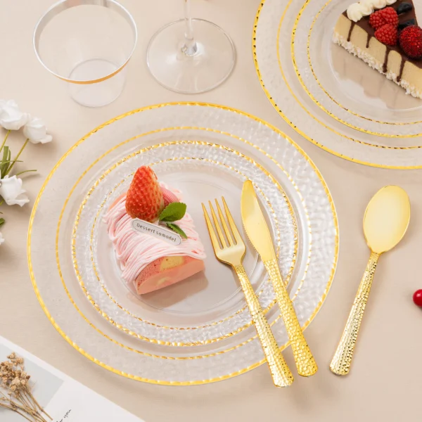 clear plastic dinner plates 3